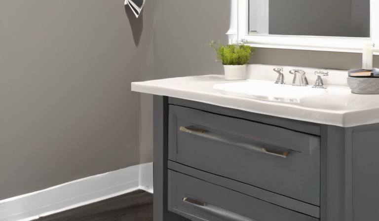 Transform Your Bathroom Counter with a Fresh Coat of Paint