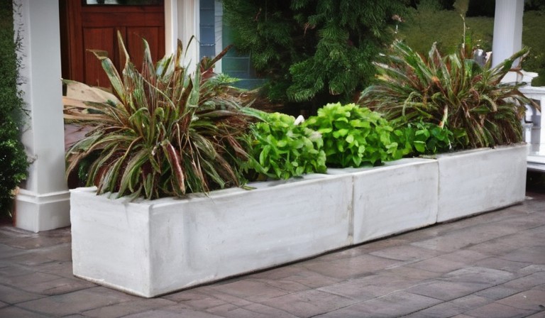 Transforming Concrete Planters: Unleashing the Power of Paint