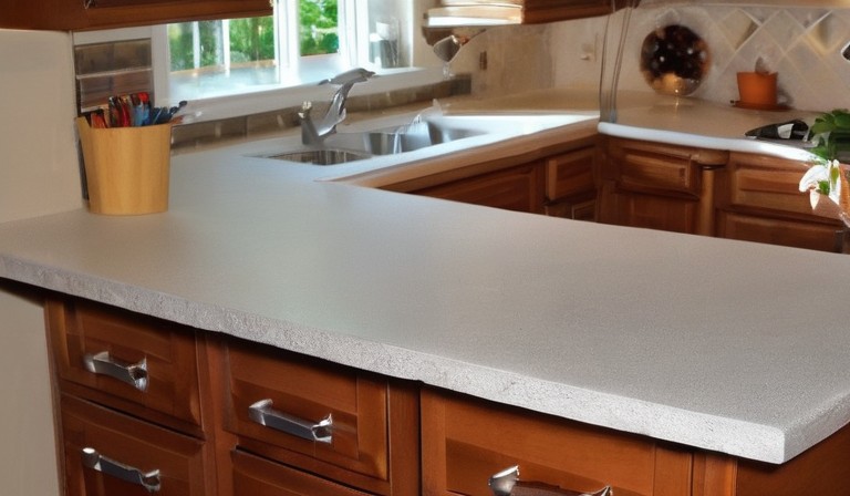 Yes, you can paint Corian countertops