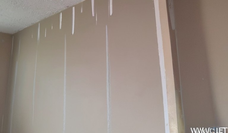 Is it possible to paint drywall without mudding?