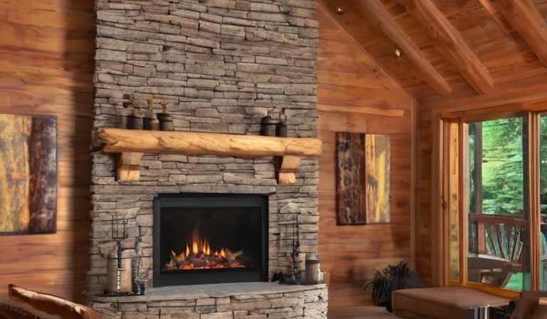 Transforming Your Rock Fireplace: A Step-by-Step Guide to Painting