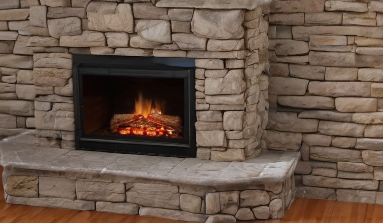 Transform Your Space with a Fresh Coat: Painting a Stone Fireplace