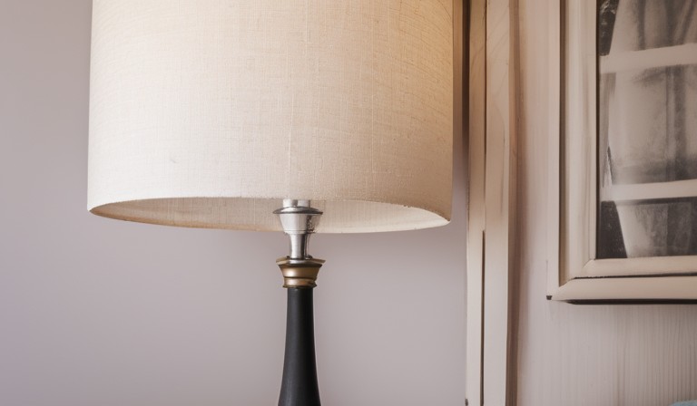 Spray Painting a Lampshade: A Simple and Stylish DIY Project for a Fresh Look