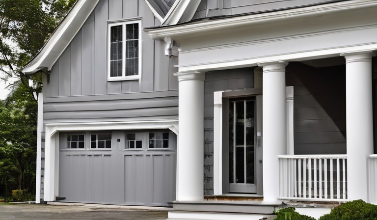 Choosing the Perfect Door Color for a House with Grey Exterior and White Trim