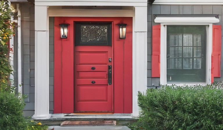 The Meaning and Symbolism of a Red Door on a House