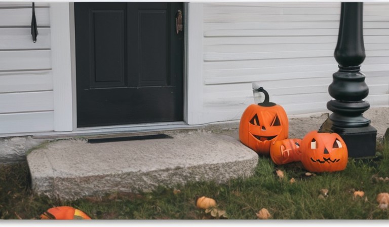 When is the appropriate time to start putting up Halloween decorations?