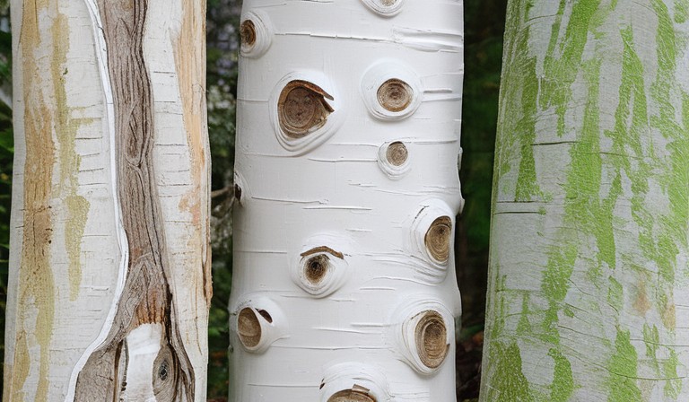 The Reasons Behind the Practice of Painting Tree Trunks White